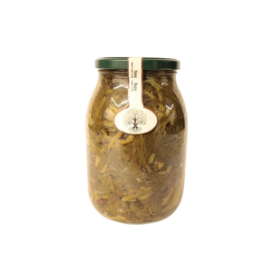 friarelli in olio in vaso vetro da 1kg la cantinetta puglia